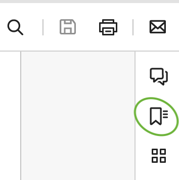 Jak zobrazit záložky v Adobe readeru